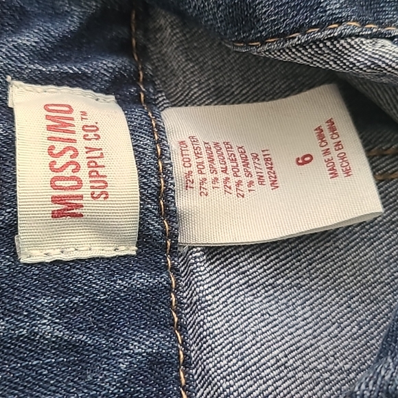 Jean button front skirt - Picture 3 of 3